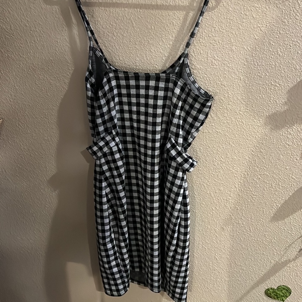 plaid dress Large - Picture 3 of 4